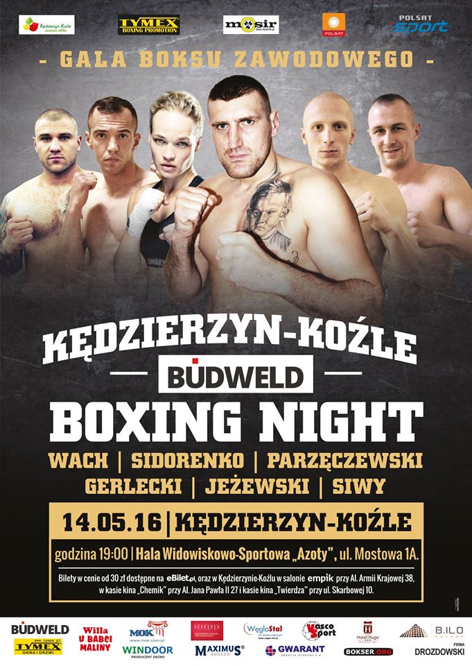 Kędzierzyn-Koźle Boxing Night - plakat