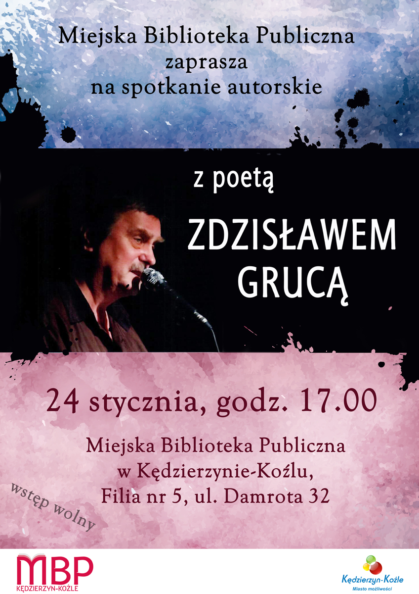 spotkanie autorskie z poetą Zdzisławem Grucą