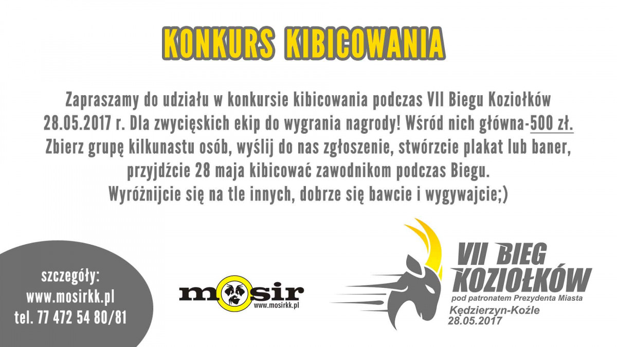 Koziołki pobiegną w miasto