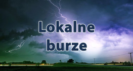 Ostrzeżenie meteorologiczne Nr 73 - Burze z gradem