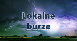 Ostrzeżenie meteorologiczne Nr 26 - Burze