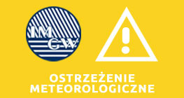 Od godz. 11:00 dnia 18.07.2018 do godz. 09:00 dnia 19.07.2018prognozuje się wystąpienie opadów deszczu okresami o natężeniu umiarkowanym i silnym. Prognozowana wysokość opadów od 20 mm do 35 mm, lokalnie 45 mm. W trakcie opadów deszczu mogą występować burze z porywami wiatru do 55 km/h.