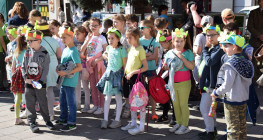 Parada wolności przedszkolaków