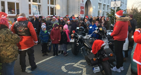 Motocykl zamiast sań