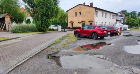 Kolejny skwer w mieście. Tym razem na Pogorzelcu