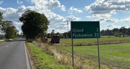 Rowerem ze Sławięcic do Ujazdu
