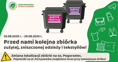 Kolejna zbiórka odzieży i tekstyliów