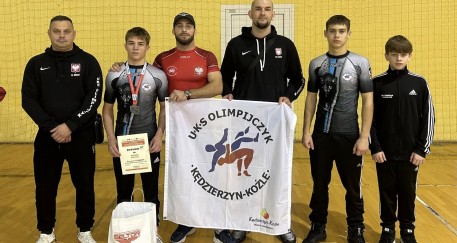 Adam Rogula wicemistrzem Polski młodzików w zapasach