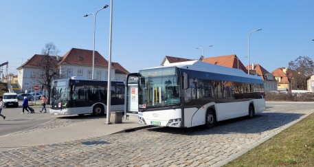 Nowoczesny autobus na testach w naszym mieście