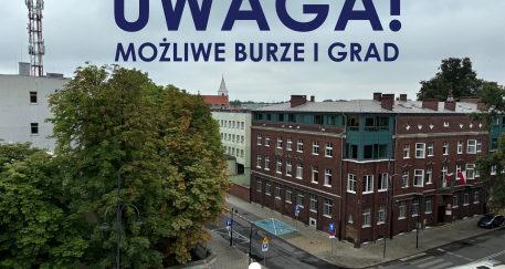 Ostrzeżenie meteorologiczne I stopnia - burze