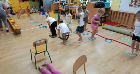 Sportowy dzień przedszkolaków
