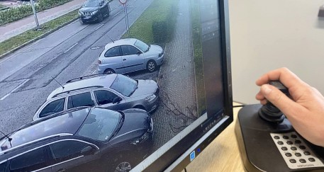Zagubiona hulajnoga i czujne oko kamery