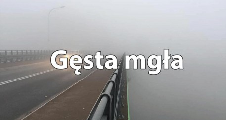 Ostrzeżenie meteorologiczne Nr 83 - Gęsta mgła