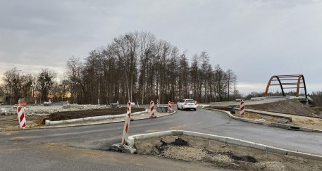 Nowe rondo na ul. Przyjaźni nabrało kształtów