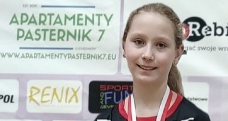 Nowy sezon Oliwia rozpoczyna od medalu