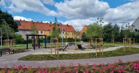 Zielony zakątek Pogorzelca zaprasza do odpoczynku