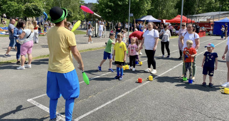 Tłumy na rodzinnym pikniku na „Piastach”