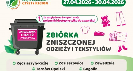 Pojemniki na zużytą odzież do Majówki