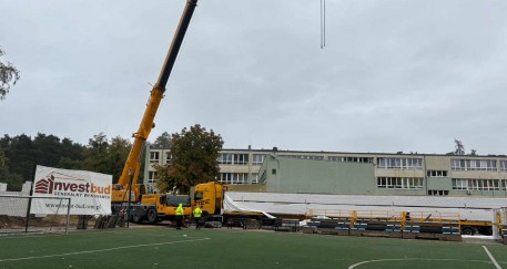 Gigantyczny transport i precyzyjne manewry
