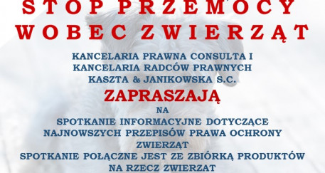 Zwierzaki też mają swoje prawa