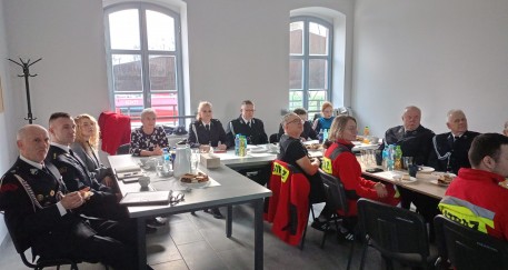 Zebranie u „wodnych” strażaków