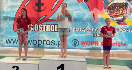 Młodzi ratownicy na podium Mistrzostw Polski