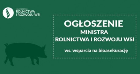 Wnioski o pomoc na refundację wydatków na bioasekurację