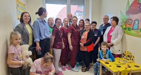 Kącik zabaw w naszym szpitalu już gotowy!