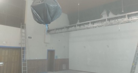 Rozpoczął się remont sali żyrandolowej