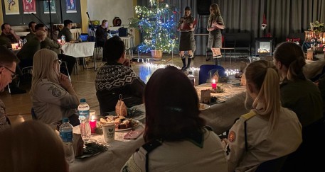 Ciepło świąt w harcerskim kręgu